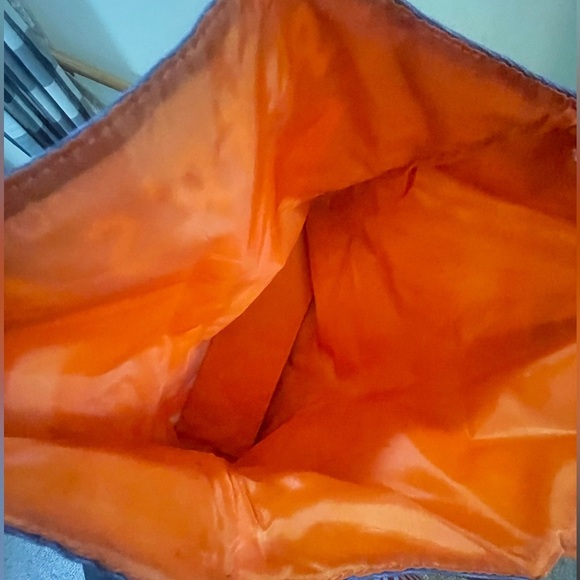 Bold Blue & Orange Harper’s Bazar Retro Magazine Cover Tote Bag by Estée Lauder - Picture 4 of 11